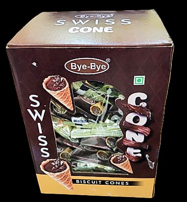 swiss biscuit cone